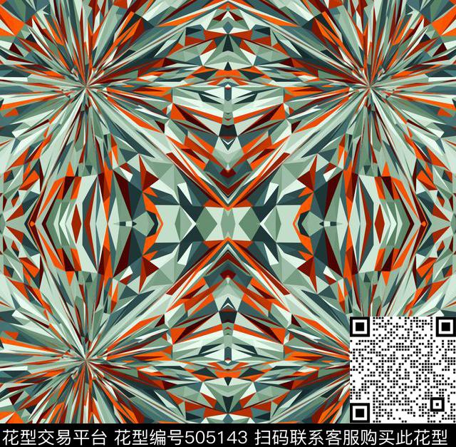 镭射激光几何数码印花华亿平台下载（图片编号: 505143） - 瓦栏（Walan）