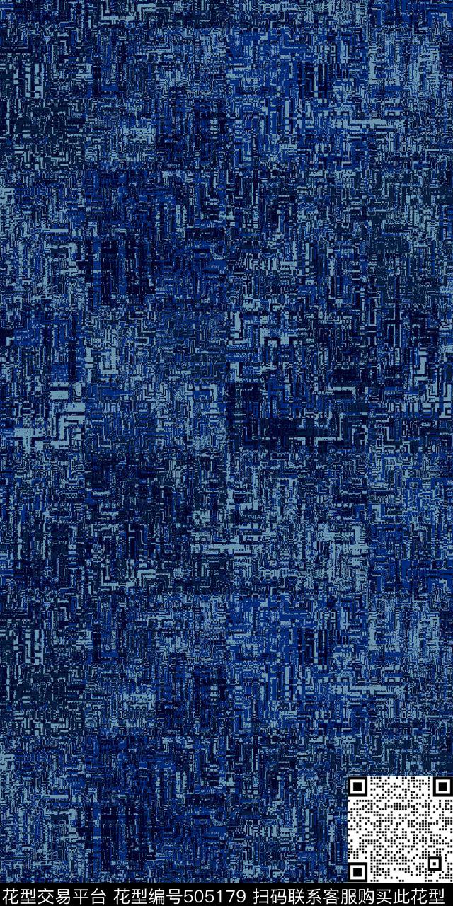 衬衫抽象夹克数码印花华亿平台下载（图片编号: 505179） - 瓦栏（Walan）