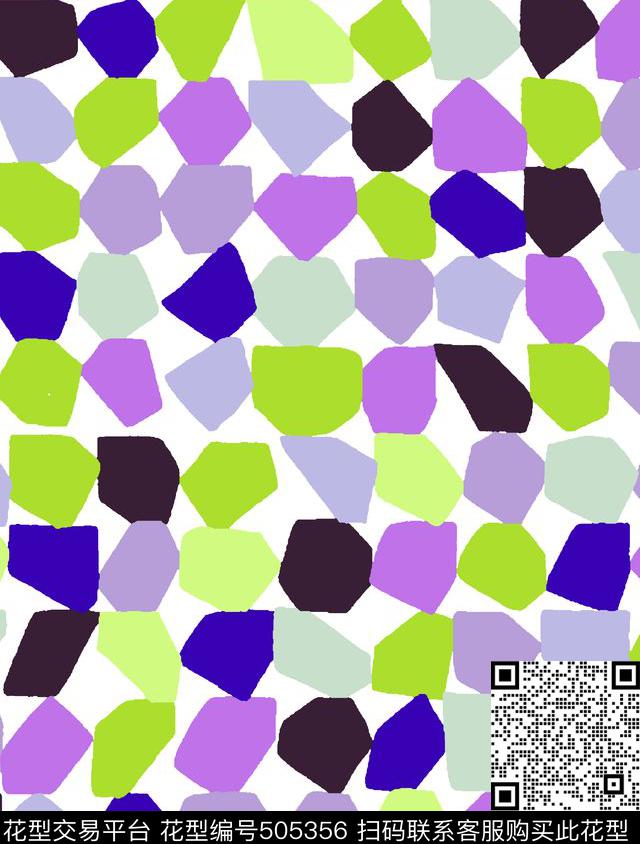钻石花钻石菱形几何菱形传统印花华亿平台下载（图片编号: 505356） - 瓦栏（Walan）