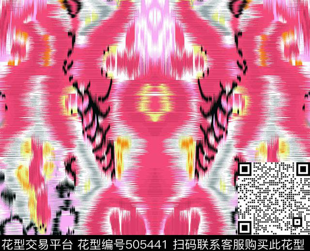 抽象简约中国风传统印花华亿平台下载（图片编号: 505441） - 瓦栏（Walan）