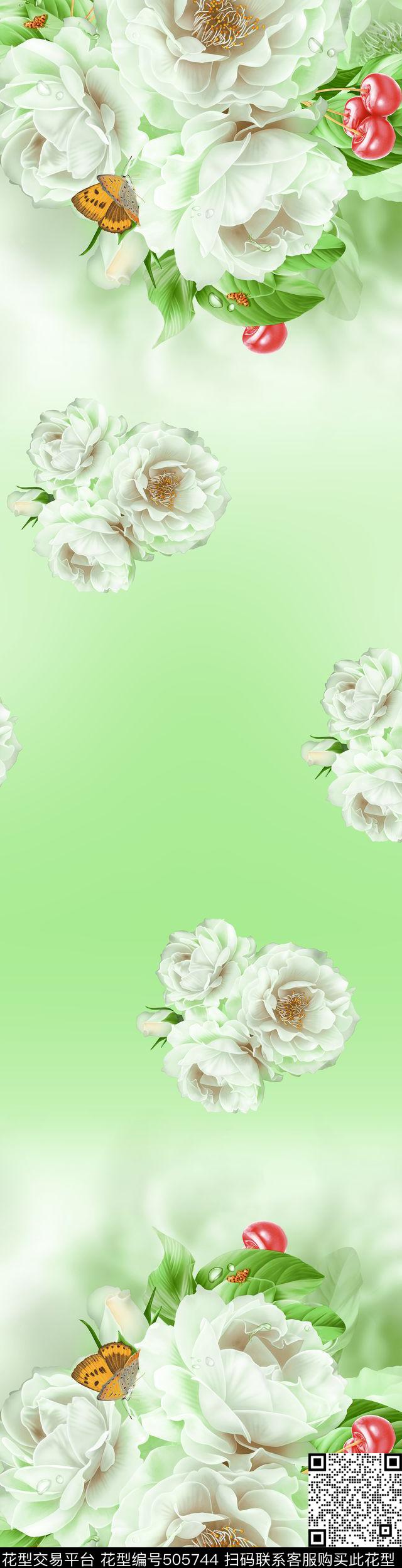 欧美时尚潮流数码印花华亿平台下载（图片编号: 505744） - 瓦栏（Walan）