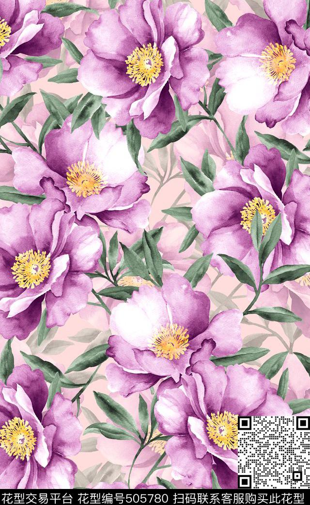 数码印花最新时尚面料印花服装设计数码印花华亿平台下载（图片编号: 505780） - 瓦栏（Walan）