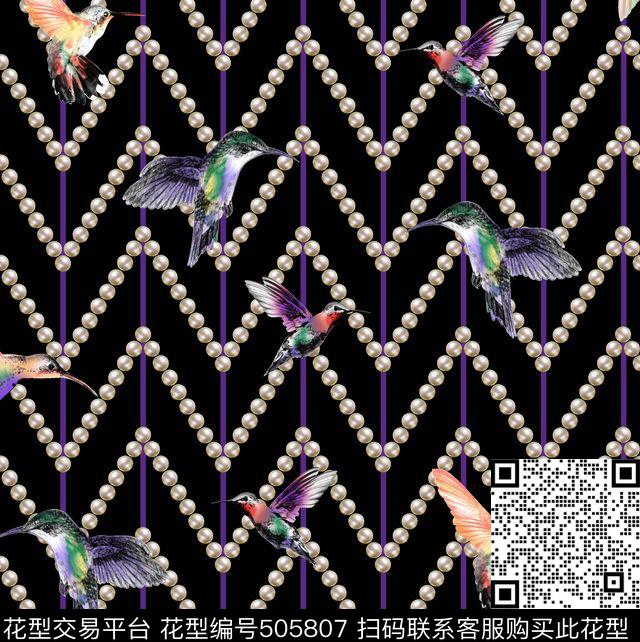 欧美时尚潮流数码印花华亿平台下载（图片编号: 505807） - 瓦栏（Walan）