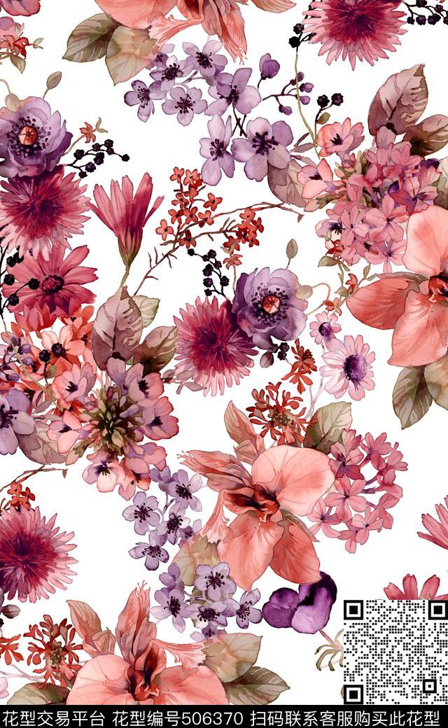 数码印花最新时尚面料印花服装设计数码印花华亿平台下载（图片编号: 506370） - 瓦栏（Walan）