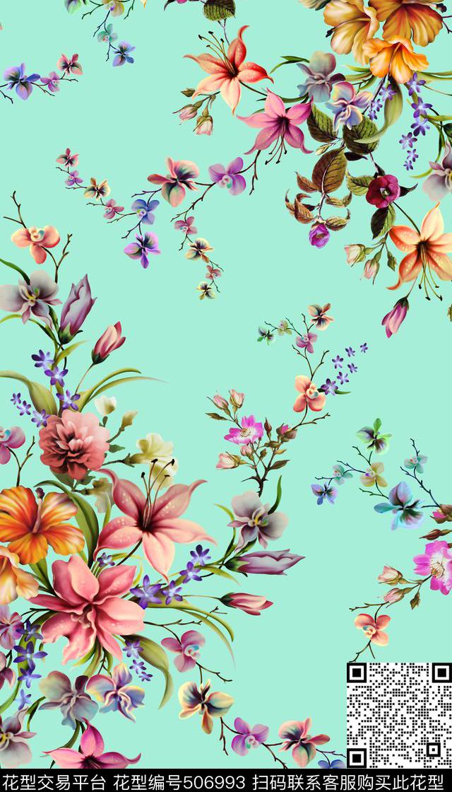 textiledesignprinting数码印花华亿平台下载（图片编号: 506993） - 瓦栏（Walan）