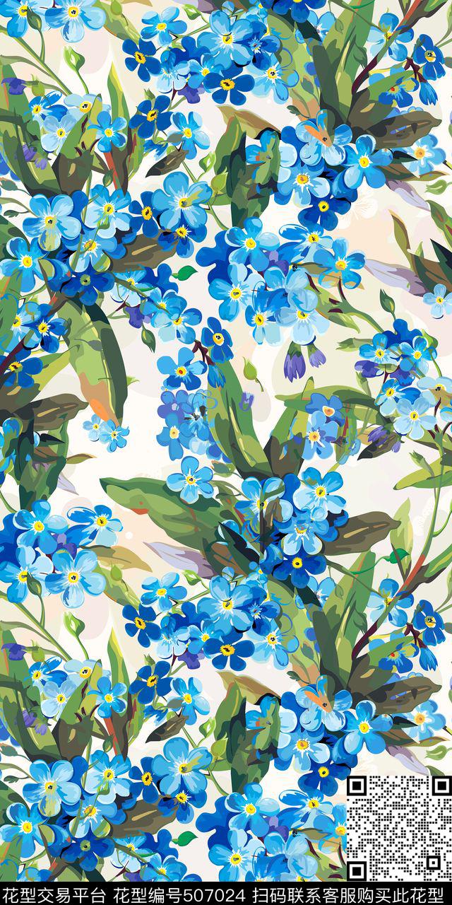 潮流女装T恤窗帘布复古范中国风数码印花华亿平台下载（图片编号: 507024） - 瓦栏（Walan）