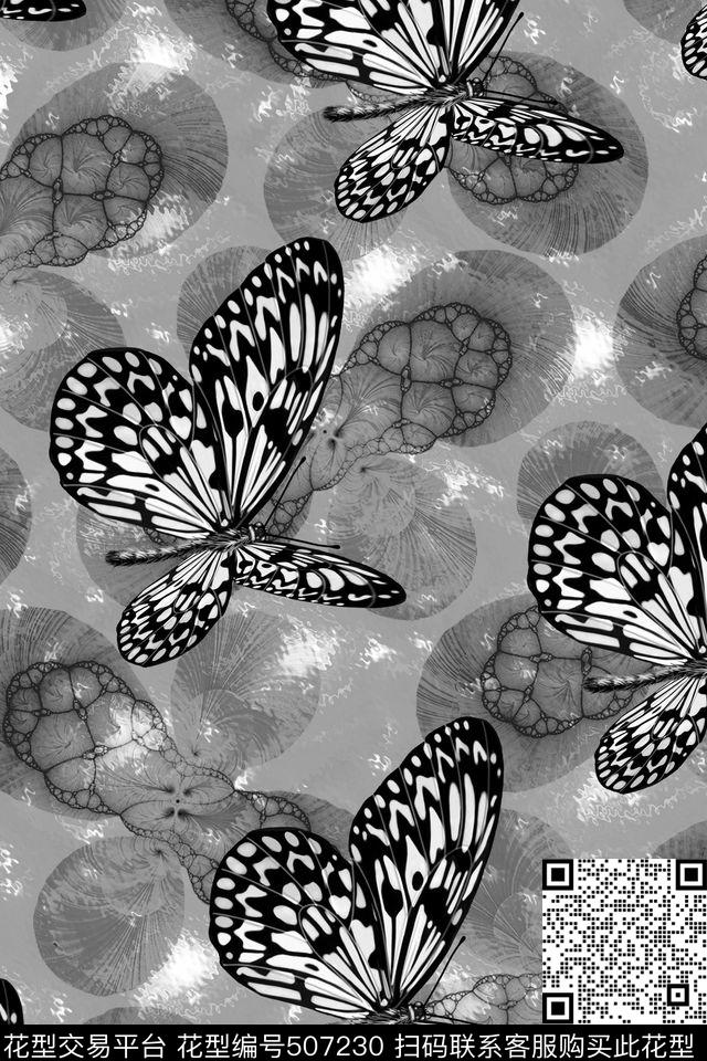 创意服装面料大牌衬衫数码印花华亿平台下载（图片编号: 507230） - 瓦栏（Walan）