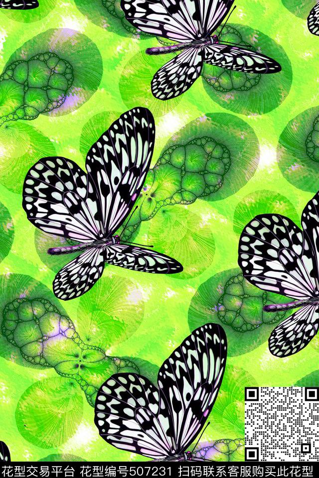 创意服装面料大牌衬衫数码印花华亿平台下载（图片编号: 507231） - 瓦栏（Walan）