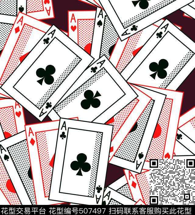 欧美时尚潮流传统印花华亿平台下载（图片编号: 507497） - 瓦栏（Walan）