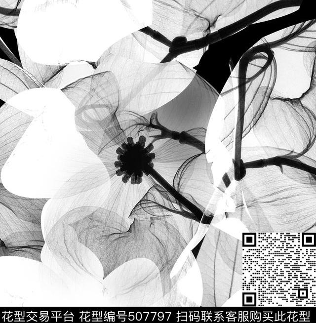 T恤卫衣数码印花潮流时尚个性抽象传统印花华亿平台下载（图片编号: 507797） - 瓦栏（Walan）