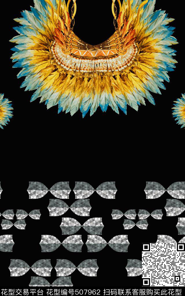 零点--男装潮流复古数码印花华亿平台下载（图片编号: 507962） - 瓦栏（Walan）