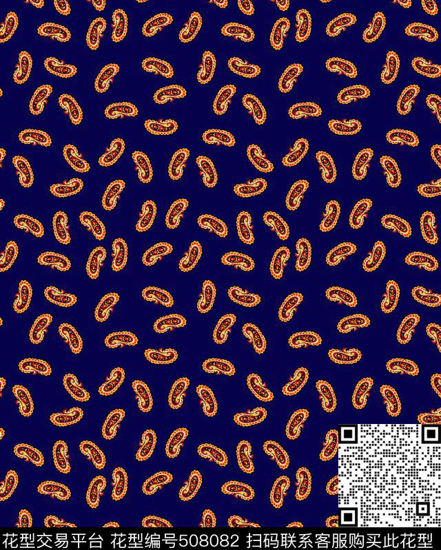 传统印花佩斯利传统华亿平台传统印花华亿平台下载（图片编号: 508082） - 瓦栏（Walan）