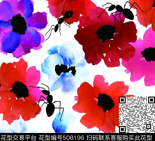 古典国画中国风数码印花华亿平台下载（图片编号: 508196） - 瓦栏（Walan）