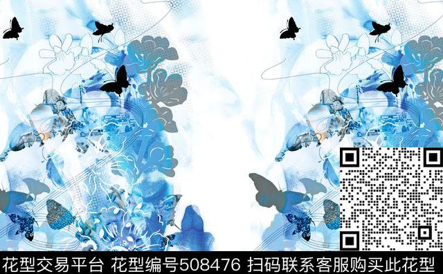 原创定位时尚数码印花华亿平台下载（图片编号: 508476） - 瓦栏（Walan）