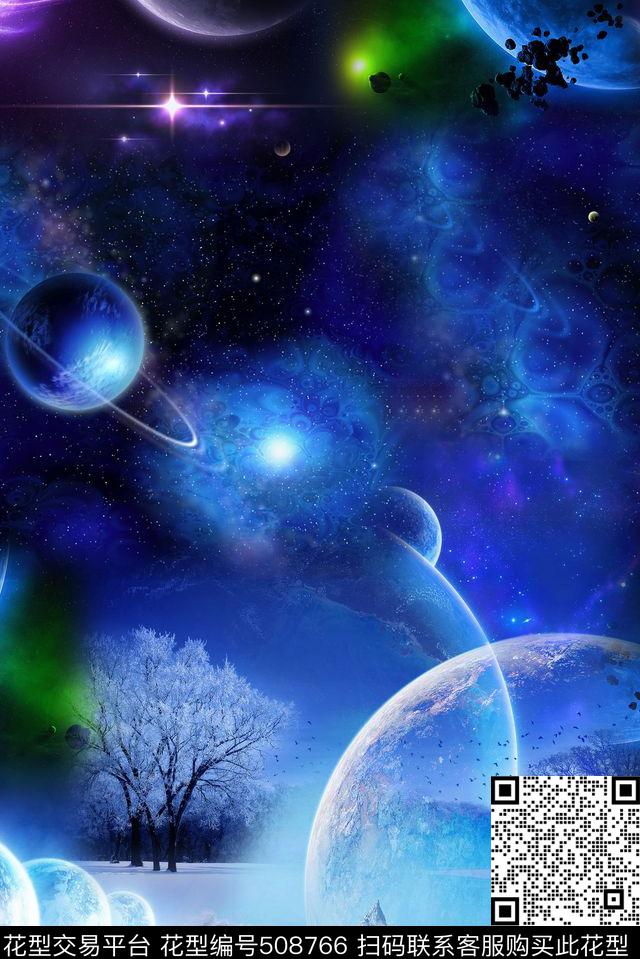 T恤衬衫夹克数码印花华亿平台下载（图片编号: 508766） - 瓦栏（Walan）