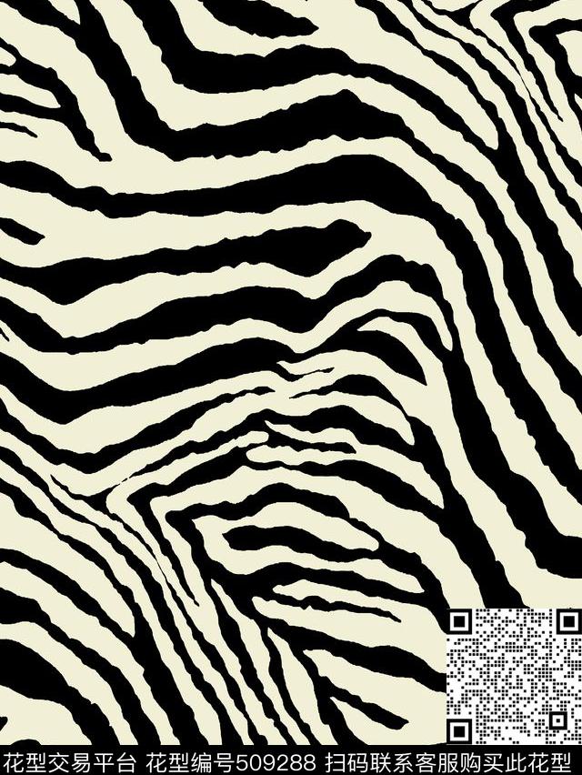 时尚斑马纹纹理传统印花华亿平台下载（图片编号: 509288） - 瓦栏（Walan）
