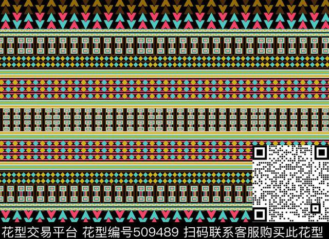 现代几何时尚传统印花华亿平台下载（图片编号: 509489） - 瓦栏（Walan）