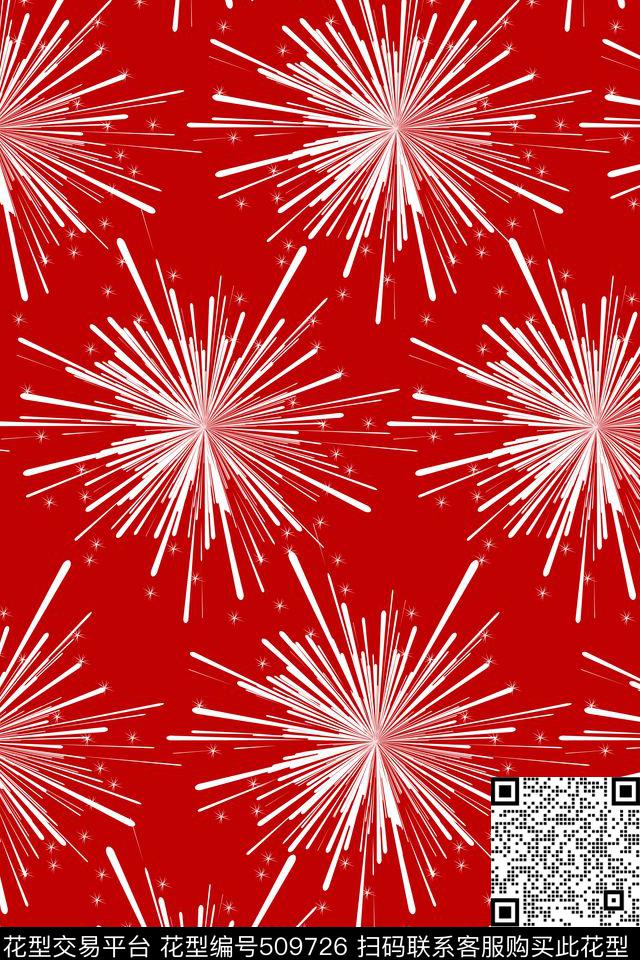 几何烟火油画华亿平台传统印花华亿平台下载（图片编号: 509726） - 瓦栏（Walan）