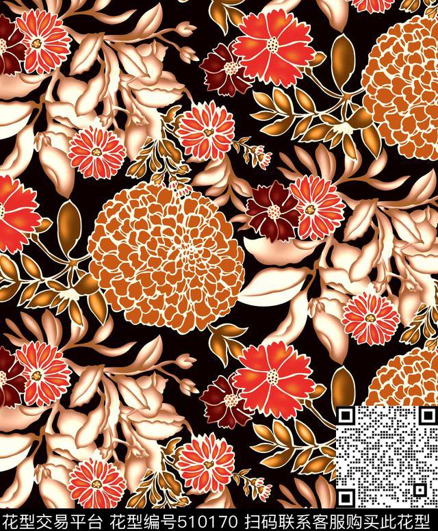 textiledesignprinting数码印花华亿平台下载（图片编号: 510170） - 瓦栏（Walan）