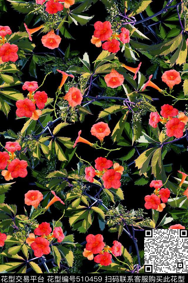 布匹潮流衬衫数码印花华亿平台下载（图片编号: 510459） - 瓦栏（Walan）