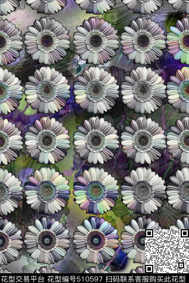 男女衬衣欧式风小碎花外套单品新款华亿平台数码印花华亿平台下载（图片编号: 510597） - 瓦栏（Walan）