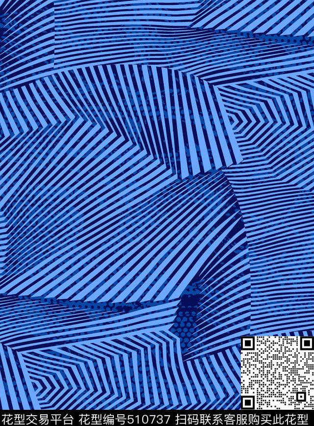 时尚几何简约传统印花华亿平台下载（图片编号: 510737） - 瓦栏（Walan）