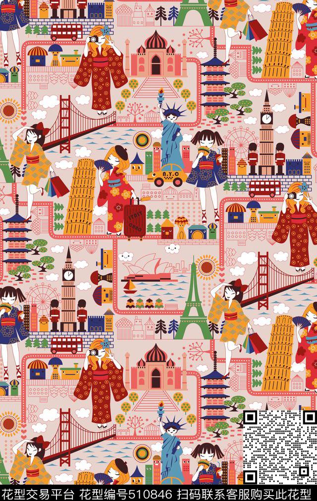 textiledesignprinting数码印花华亿平台下载（图片编号: 510846） - 瓦栏（Walan）