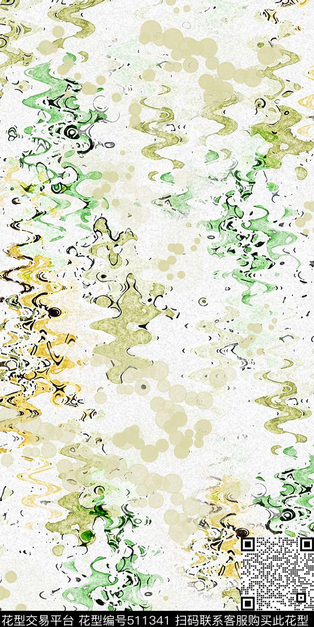 零点--泳装线条潮流数码印花华亿平台下载（图片编号: 511341） - 瓦栏（Walan）