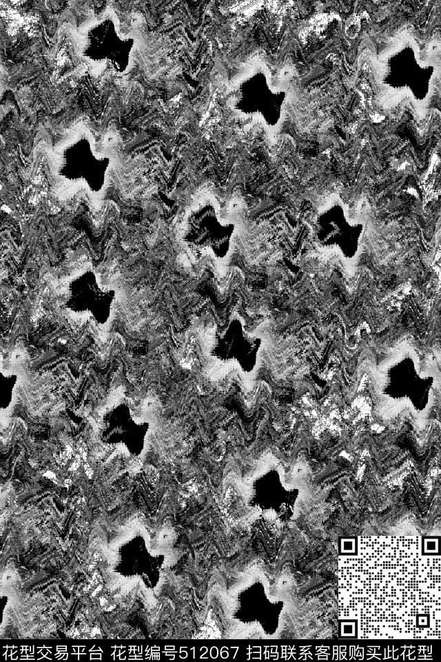 创意服装面料创意图案设计衬衫数码印花华亿平台下载（图片编号: 512067） - 瓦栏（Walan）