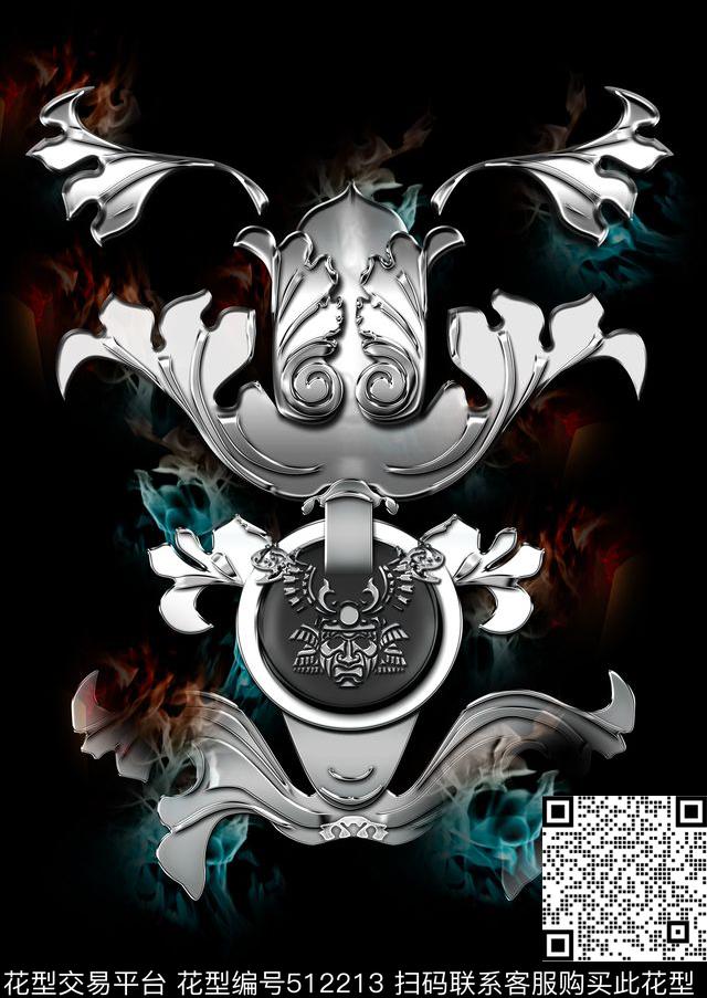 MarceloBurlon潮牌金属卷草数码印花华亿平台下载（图片编号: 512213） - 瓦栏（Walan）