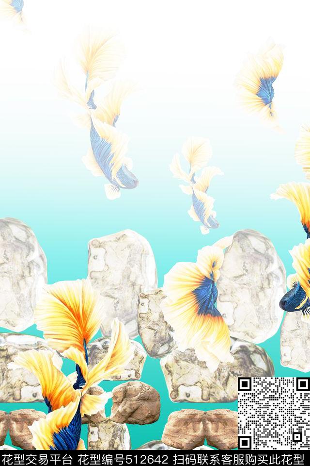 创意服装面料创意图案设计冬季服装数码印花华亿平台下载（图片编号: 512642） - 瓦栏（Walan）