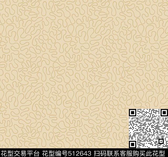 现代简约暗花传统印花华亿平台下载（图片编号: 512643） - 瓦栏（Walan）