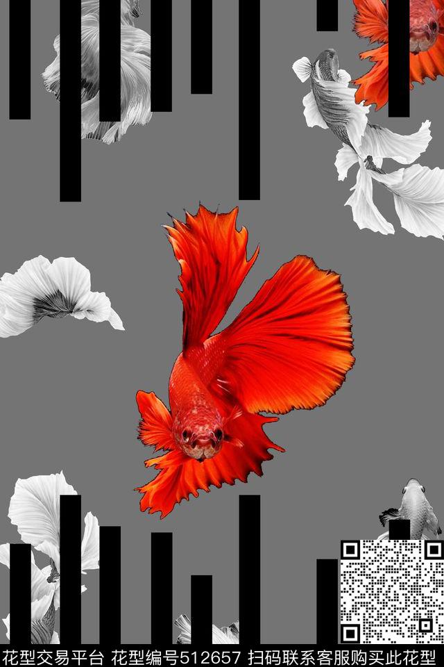 衬衫创意服装面料创意图案设计数码印花华亿平台下载（图片编号: 512657） - 瓦栏（Walan）