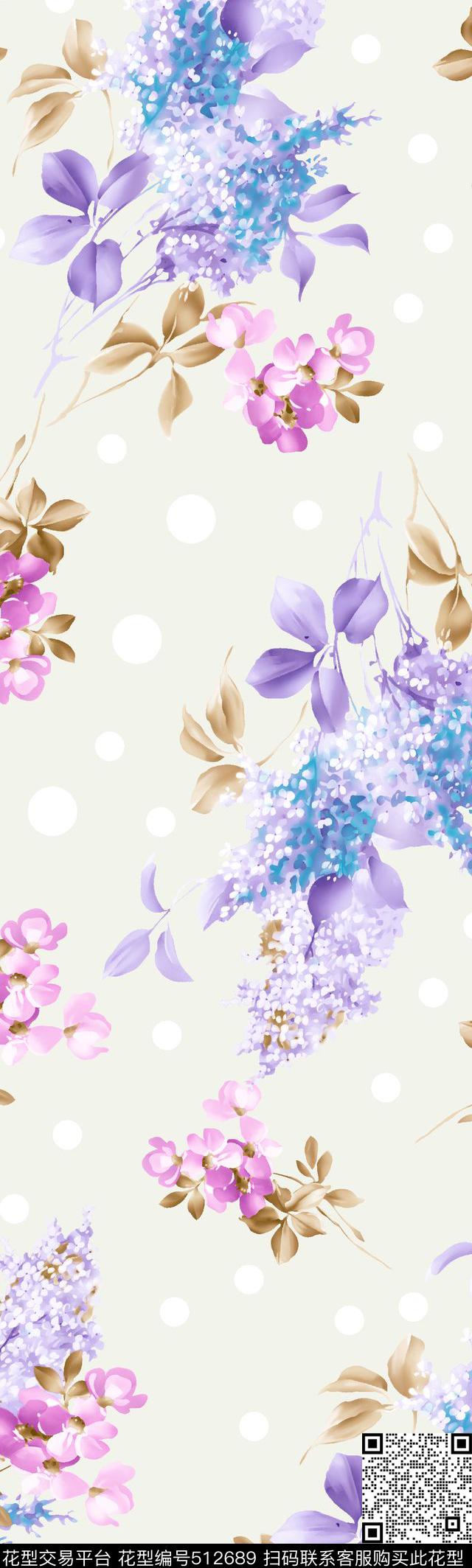 欧美风格时尚潮流数码印花华亿平台下载（图片编号: 512689） - 瓦栏（Walan）