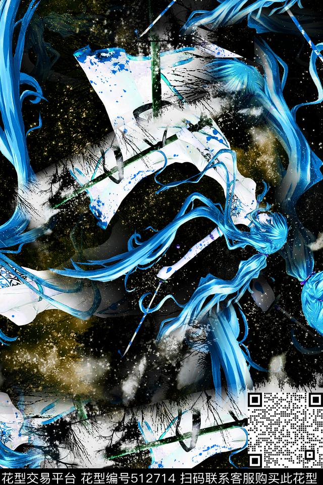 男装欧美大牌时尚潮流数码印花华亿平台下载（图片编号: 512714） - 瓦栏（Walan）