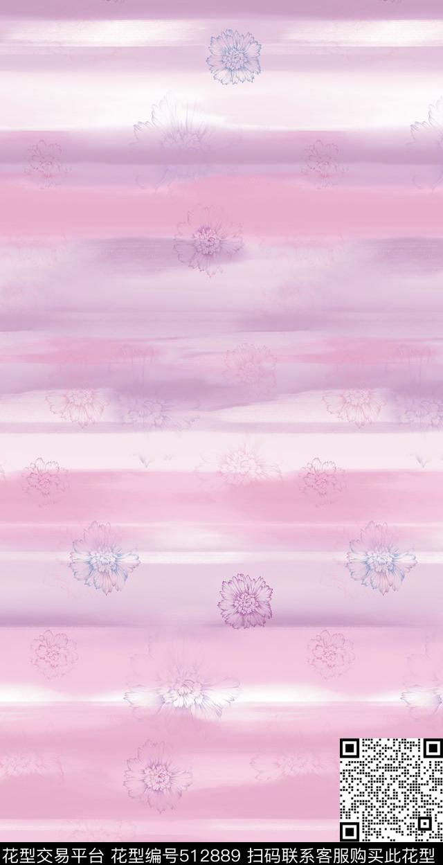 色彩笔刷色彩条纹家纺服装背景沙发布窗帘数码印花布匹面料面料印花家纺设计新图案数码印花华亿平台下载（图片编号: 512889） - 瓦栏（Walan）