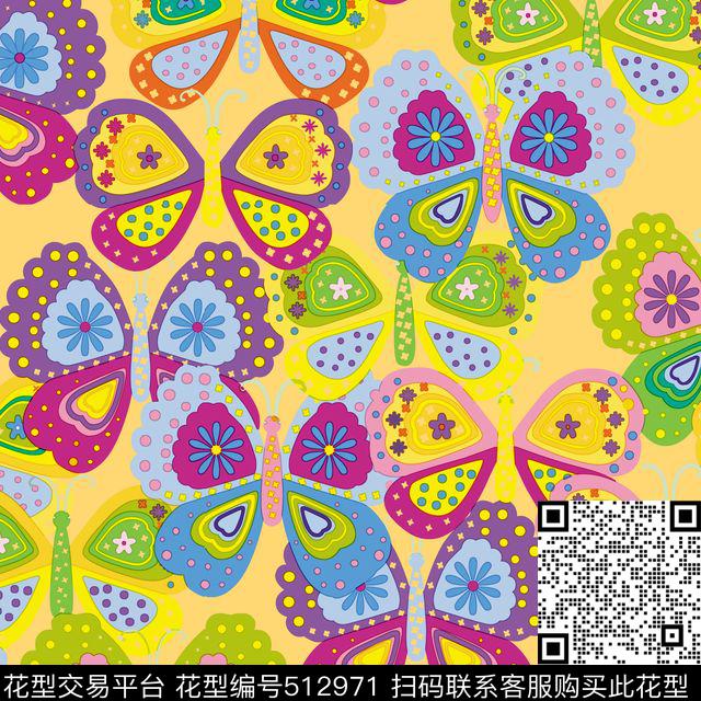 卡通圆形方形传统印花华亿平台下载（图片编号: 512971） - 瓦栏（Walan）