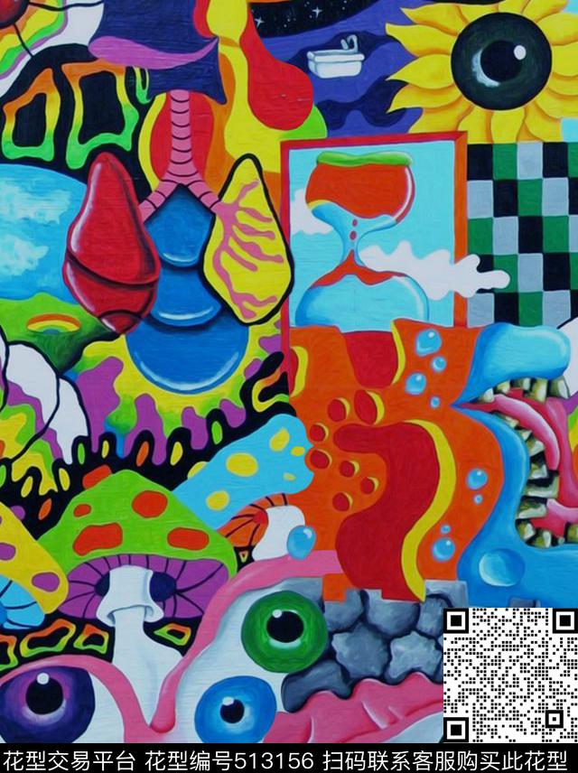 designtextilesprinting数码印花华亿平台下载（图片编号: 513156） - 瓦栏（Walan）