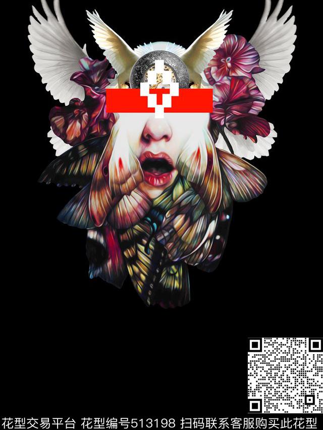 T血衬衫夹克数码印花华亿平台下载（图片编号: 513198） - 瓦栏（Walan）