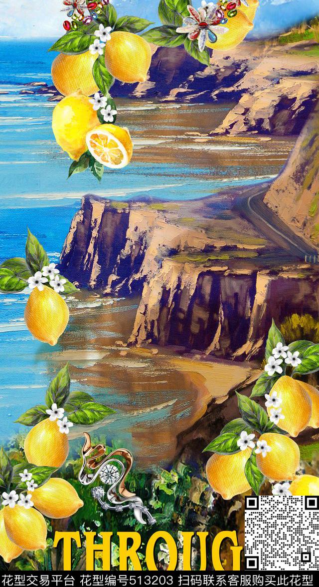 D&G杜嘉班纳海边数码印花华亿平台下载（图片编号: 513203） - 瓦栏（Walan）