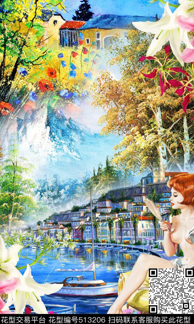 杜嘉班纳Dolce&Gabbana数码印花华亿平台下载（图片编号: 513206） - 瓦栏（Walan）