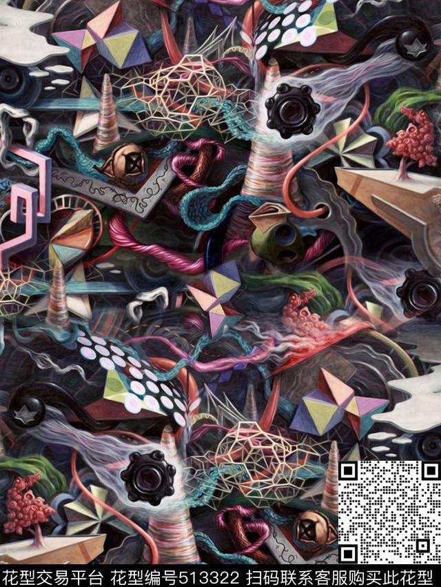designtextilesprinting数码印花华亿平台下载（图片编号: 513322） - 瓦栏（Walan）
