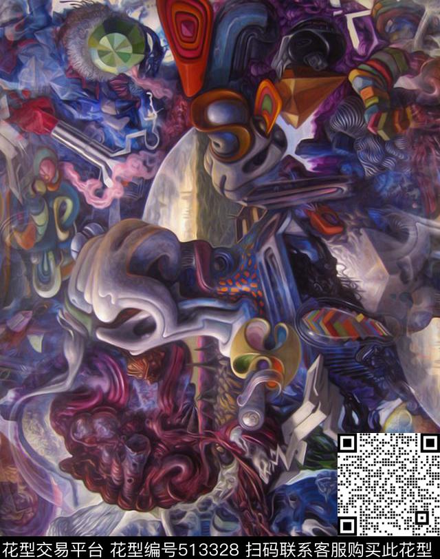 designtextilesprinting数码印花华亿平台下载（图片编号: 513328） - 瓦栏（Walan）