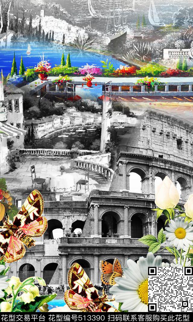 最新时尚流行杜嘉班纳Dolce&数码印花华亿平台下载（图片编号: 513390） - 瓦栏（Walan）