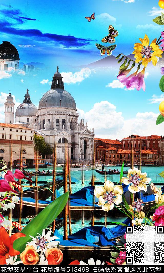 最新时尚流行杜嘉班纳Dolce&Gabbana高级成衣走秀款数码印花华亿平台下载（图片编号: 513498） - 瓦栏（Walan）