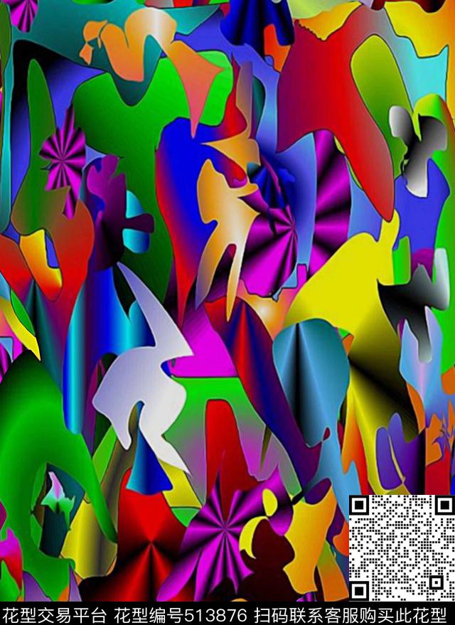 designtextileprinting数码印花华亿平台下载（图片编号: 513876） - 瓦栏（Walan）