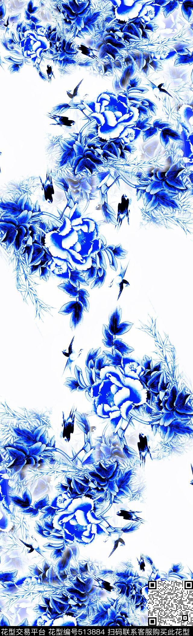 长巾定位花家纺数码印花华亿平台下载（图片编号: 513884） - 瓦栏（Walan）