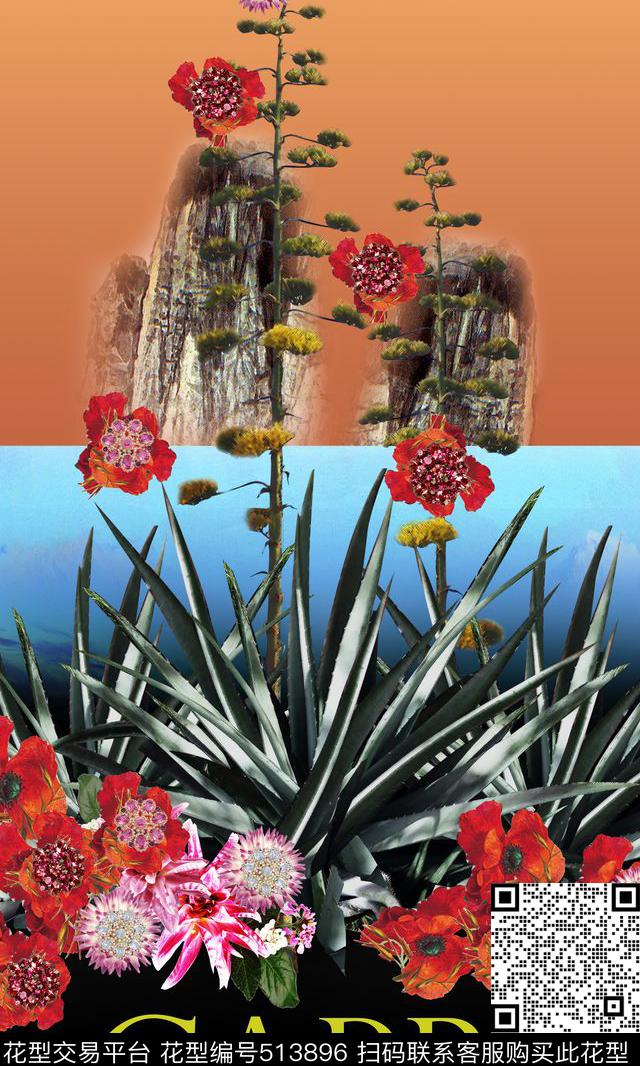 杜嘉班纳Dolce&Gabbana数码印花华亿平台下载（图片编号: 513896） - 瓦栏（Walan）