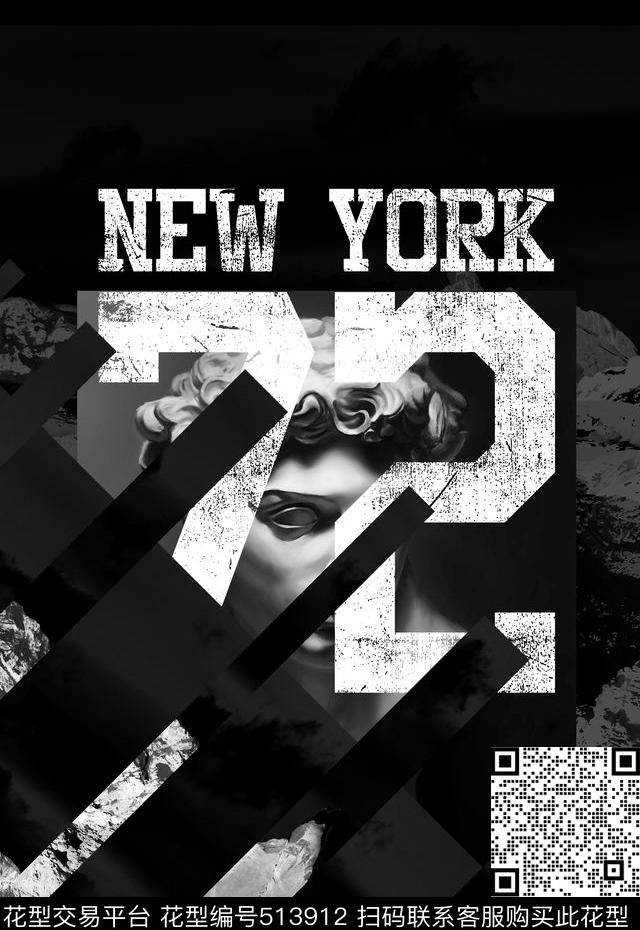 T恤卫衣数码印花潮流时尚炫酷定位数码印花华亿平台下载（图片编号: 513912） - 瓦栏（Walan）