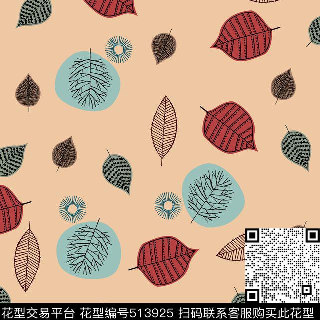 清新手绘童趣传统印花华亿平台下载（图片编号: 513925） - 瓦栏（Walan）